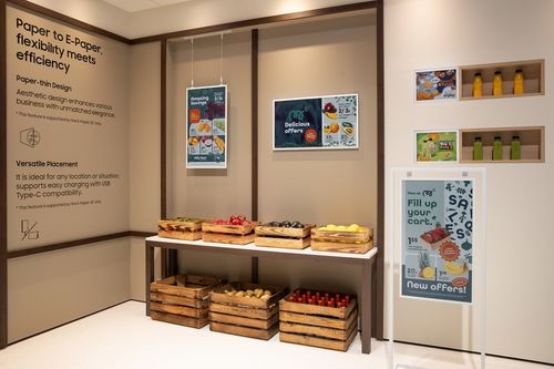 Последние новости компании о Samsung представит на выставке ISE 2025 решения для цветной электронной бумаги и искусственного интеллекта