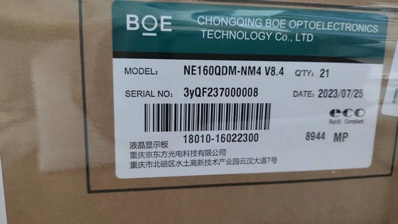Купить 16 дюймовая настольная ЖК-панель NE160QDM-NM4 2560*1600 пикселей 188ppi 1250CD/M2 3.3V наружная высокояркая ЖК-панель online manufacture