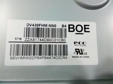 Купить BOE 43 дюймовый большой ЖК-дисплей 400CCD / M2 Яркость для рекламного проигрывателя online manufacture