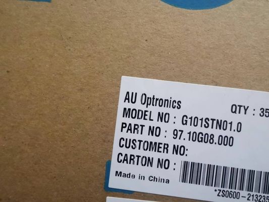 Купить 10.1 дюймовый WSVGA 117PPI Промышленный ЖК-экран AUO G101STN01.0 250cd/M2 online manufacture