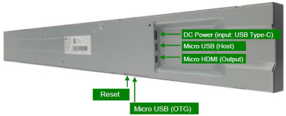 Хорошая цена. LG 23.1 дюймовый растянутый ЖК-дисплей с разрешением 1920×158 и яркостью 700 cd/m2 для цифровой вывески онлайн