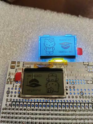 1.1 дюйм 12864 COG LCD панель AIP31567A Драйвер N / A Яркость Черно-белый