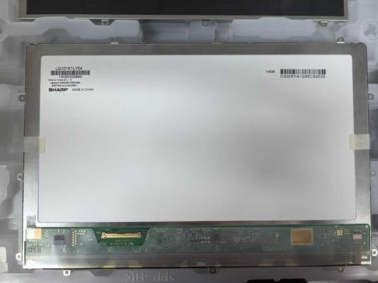 Острый 10,1 дюймовый промышленный ЖК-панель LQ101K1LY04 1280*800 пикселей 149PPI 400cd/M2 40PIN 3.3V