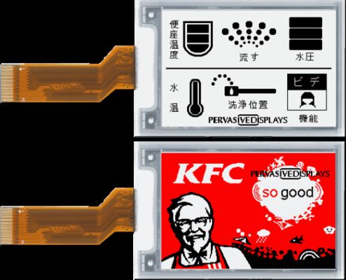 2.71Inch E Ink Display Module with 264*174Pixels Resolution and 3-colors support for Electronic Shelf Labels