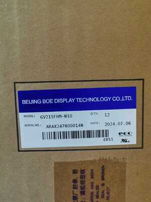качество BOE GV215FHM-N10 21,5 дюймовая промышленная ЖК-панель с 1920x1080 пикселями 450cd / m2 Яркость и 30-контактный разъем для цифровой вывески Фабрика