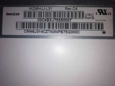 Хорошая цена. Монитор с высоким разрешением LCD с сенсорным экраном Innolux 15,61 дюйма Размер M236HJJ L31 онлайн