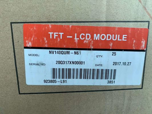 Хорошая цена. BOE NV140QUM-N61 14-дюймовый ЖК-дисплей с разрешением 3840x2160 UHD, яркостью 400 кд и 40-контактным разъемом онлайн